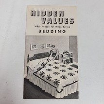 Vintage 1960s Bedding Hidden Values by Sears Roebuck &amp; Co Advertising Bo... - $4.02