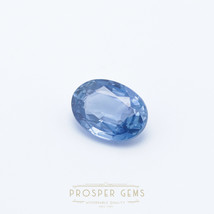 0.85cts, Natural Blue Sapphire Gemstone, 7x5mm - September Birthstone, Precious  - £47.08 GBP