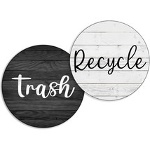 Recycle Trash Can Combo, Recycle Magnet For Trash Can, Garbage Recycle B... - £13.43 GBP