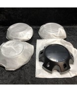 KitsPro Wheel Center Caps 145mm/5.7” 6 Lug Hub Cap (Set of 4) Black - $24.74