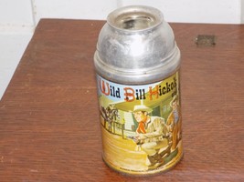 Vintage 1955 Wild Bill Hickok Metal Thermos by Aladdin - $817.46 MXN