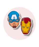 Civil War Marvel Disney Tiny Pins: Avengers Captain America and Iron Man - $24.90
