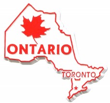 Ontario Province Outline Magnet - £4.68 GBP
