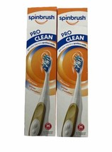 (2) Arm & Hammer Spinbrush Pro Clean Battery Powered Toothbrush MEDIUM - $17.81