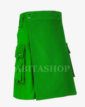 Green Medieval Gothic Kilt - $710.37 MXN