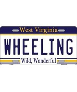 Wheeling West Virginia Novelty Metal License Plate LP-6542 - £15.94 GBP