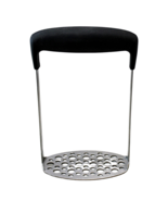 Potato Masher with Ergonomic Rubber Handle Mash Heavy-Duty Stainless Steel - $16.12 CAD