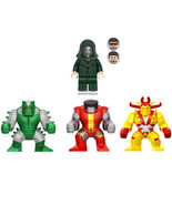 4Pcs Marvel Avengers 5 Minifigure Doctor Doom Kurse Doom Robot Mini Bloc... - $25.56 CAD