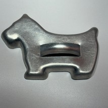 Aluminum Scottie Dog Cookie Cutter Vintage Scottish Terrier with Handle - $92.26 MXN