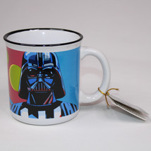 Disney&#39;s Star Wars Darth Vader Ceramic Coffee Mug Tea Cup Galerie Colorf... - $9.74