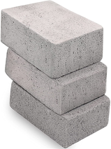 3 Pack Grill Cleaning Brick Block Brick-A Magic Stone Pumice Griddle Gray NEW - £10.48 GBP