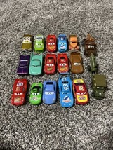 Disney Pixar, Cars Sarge, Mater, Finn McMIssle, Holly ShiftWell, Mcqueen  Lot - £46.00 GBP