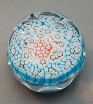 Fantastic Vintage Faceted Millefiori Paperweight ESTATE - £139.02 GBP