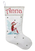 Fairy Christmas Stocking - Personalized and Hand Made Fairy Stocking - £25.89 GBP