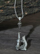 Viking Norse War Axe Necklace - £8.39 GBP