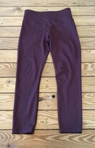 Zyia Active Women’s High waist leggings size 8-10 Maroon DA  - $19.70