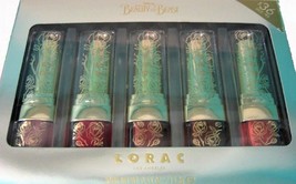 LORAC Disney Beauty and the Beast LIPSTICK Set 5 Tubes Sealed Balm Gloss - $33.00