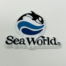 Vintage Seaworld Fridge Magnet Travel Souvenir Shamu Whale 1.75” x 1.5” - £15.37 GBP
