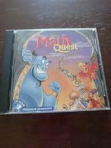 Disney Math Quest With Aladdin Video Game Pc CD-ROM - £23.19 GBP