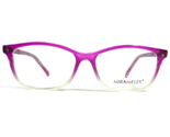 Miraflex Niños Gafas Monturas Hm65 C. 77 Verde Transparente Violeta Rect... - £41.02 GBP