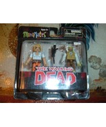 Walking Dead Minimates Andrea and Stabbed Zombie Series 7 NIB - $11.11 CAD
