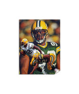 Reggie White Defensive End Tackle Green Bay Packers NFL Football Art Pri... - $34.47 CAD+