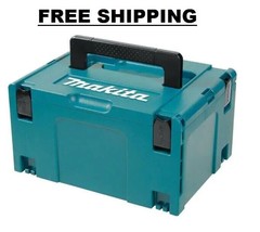 Tool Box Storage Case Portable Plastic 15.5 Large Interlocking Blue - £103.10 GBP