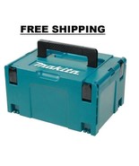 Tool Box Storage Case Portable Plastic 15.5 Large Interlocking Blue - £106.56 GBP