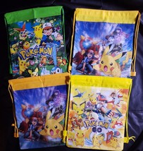 Pokémon Crossbody Drawstring Bag Backpack Book Bag (You Pick Style) - £6.29 GBP
