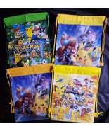 Pokémon Crossbody Drawstring Bag Backpack Book Bag (You Pick Style) - $10.97 CAD