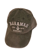 Bahamas EST 1973 NASSAU Gray Adjustable Strapback Baseball Cap/Hat - $186.46 MXN