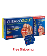 Clearogout - Uric Acid Crystals Formula 4g 35&#39;s Relief for Gout Therapy - $41.62 CAD