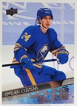 2020-21 Upper Deck - Young Guns #495 Dylan Cozens (RC) Clear Cut - $186.81