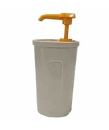 Tupperware Mustard Condiment  Soap Pump Dispenser #640-25 Almond Vtg - €8,61 EUR