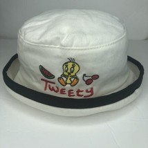 VTG 1996 Warner Bros. Studio Store KIDS Tweety White Hat Looney Tunes USA NWT - £17.98 GBP