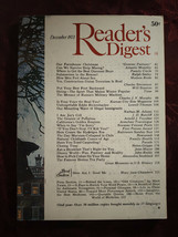 Readers Digest December 1973 Lowell Thomas Eddie Rickenbacker Beverly Sills - £6.35 GBP
