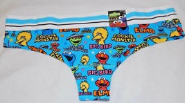 Women&#39;s Underwear Sesame Street Size Large 7 Cookie Monster NEW Panties Juniors - £9.37 GBP