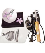 Flower Making Kit Electric Fabric Flower Maker Artificial Flower Ironing  - $1,108.03 MXN