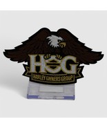 Harley Owners Group HOG Eagle Embroidered Jacket Patch Motorcycle Accessory - $13.23 CAD