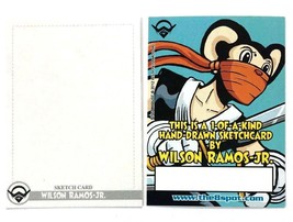 Custom Sketch Card Commission artist Wilson Ramos Jr Topps Upper Deck Cryptozoic - £30.92 GBP