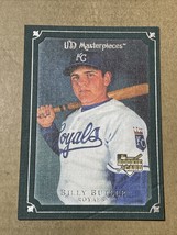 2007 UD Masterpieces Windsor Green #83 Billy Butler ROOKIE Royals RC - £3.87 GBP
