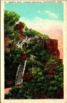 Ropers Rock Lookout Mountain Chattanooga TN UNP 1920s WB Postcard Q12 - £3.11 GBP