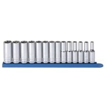 GearWrench 14 Piece 3/8 Inch Drive 6 Point Deep Metric Socket Set - $230.52 CAD