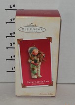 2003 Hallmark Keepsake Ornament Sweet Little Lad Visit From Santa Christ... - £15.02 GBP