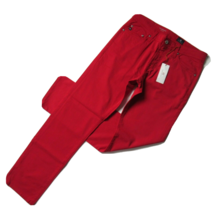 NWT AG Adriano Goldschmied Graduate in Clever Red Sateen Tailored Pants 30 x 32 - £56.80 GBP
