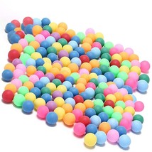 60-Pack Ping Pong Balls, Assorted Color Table Tennis Balls, Multi-Color Pong Bal - £16.02 GBP