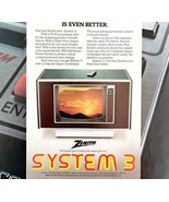 Zenith System 3 Color Television 1979 Advertisement Vintage SL2561X TV D... - $41.12 CAD