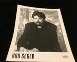 Press Kit Photo Bob Seger 8x10 Black&amp;White Glossy - $12.00