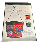 Random Threadz Zip &#39;n Go Tote Bag Sewing Pattern - £9.34 GBP