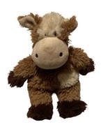 WARMIES Cow Stuffed Animal Weighted Microwavable Brown &amp; White PLUSH TOY - £10.32 GBP